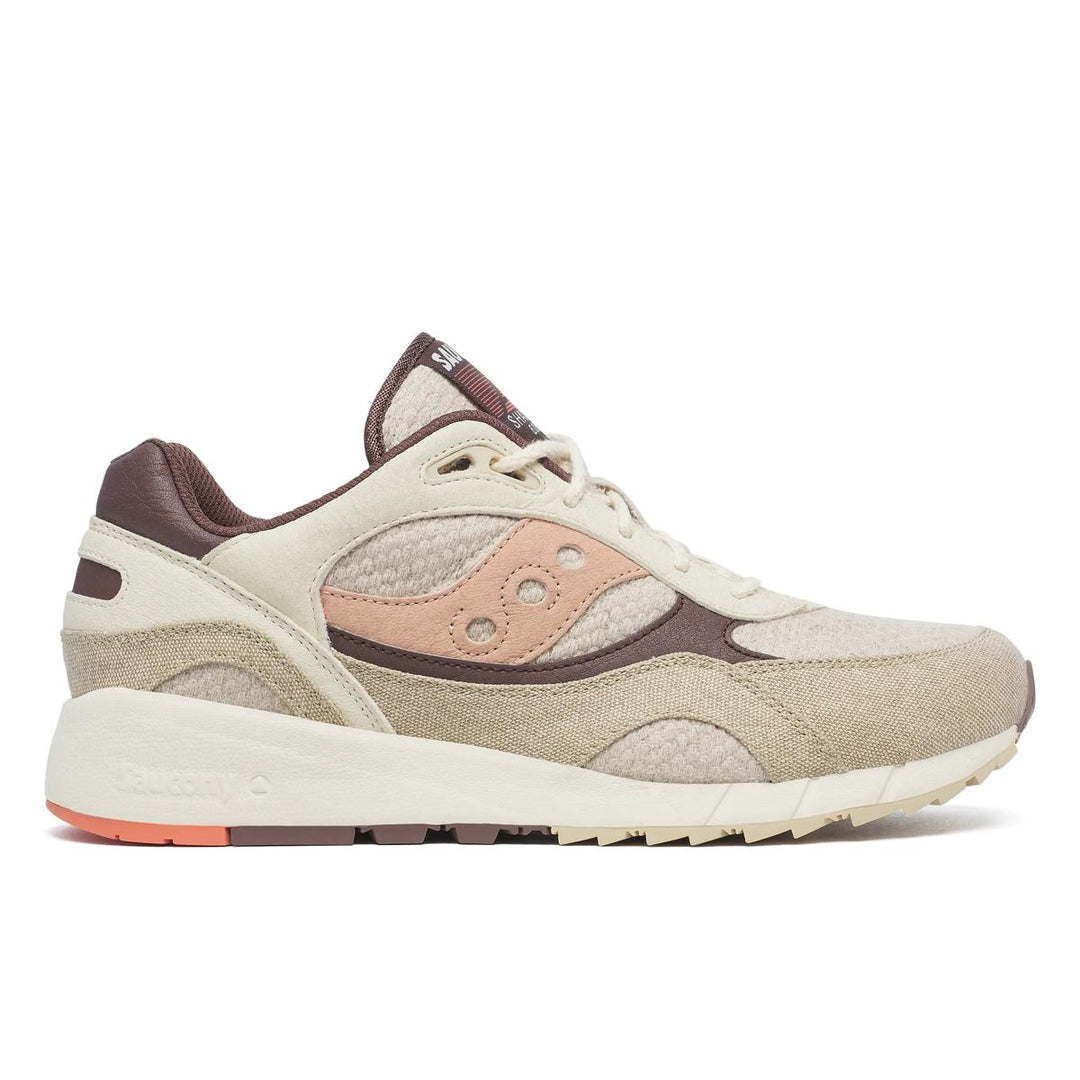Saucony Womens Shadow 6000 Beige Brown