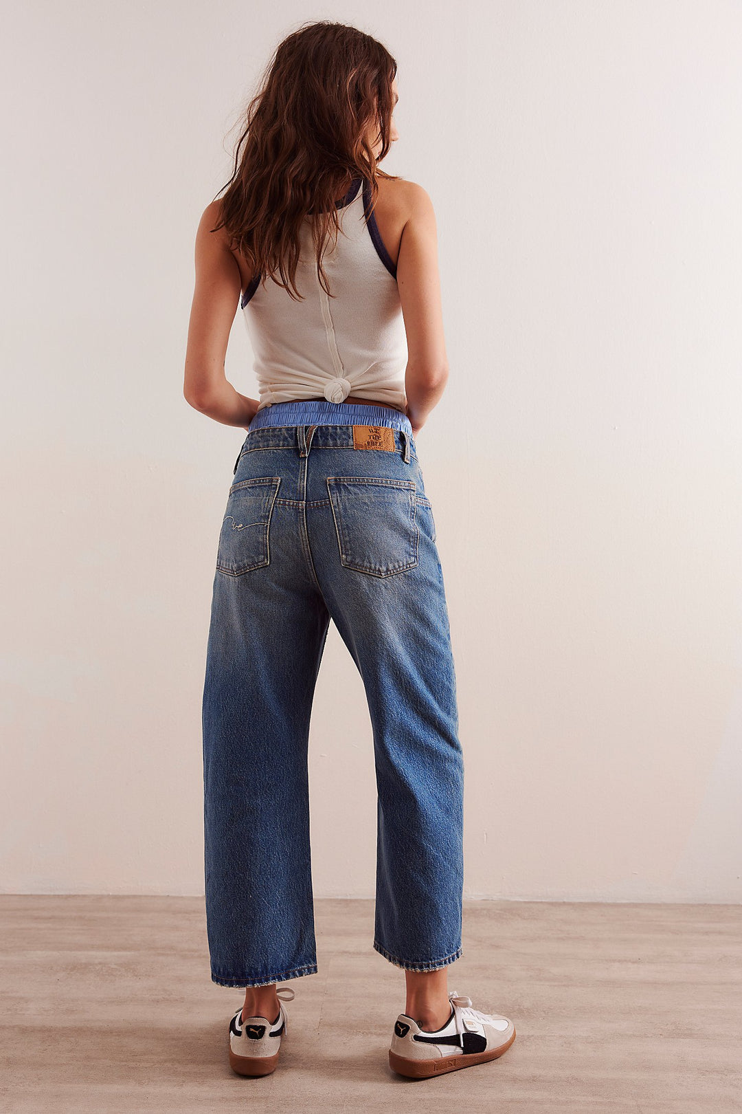 Free People Deep Trance Boyfriend Jeans