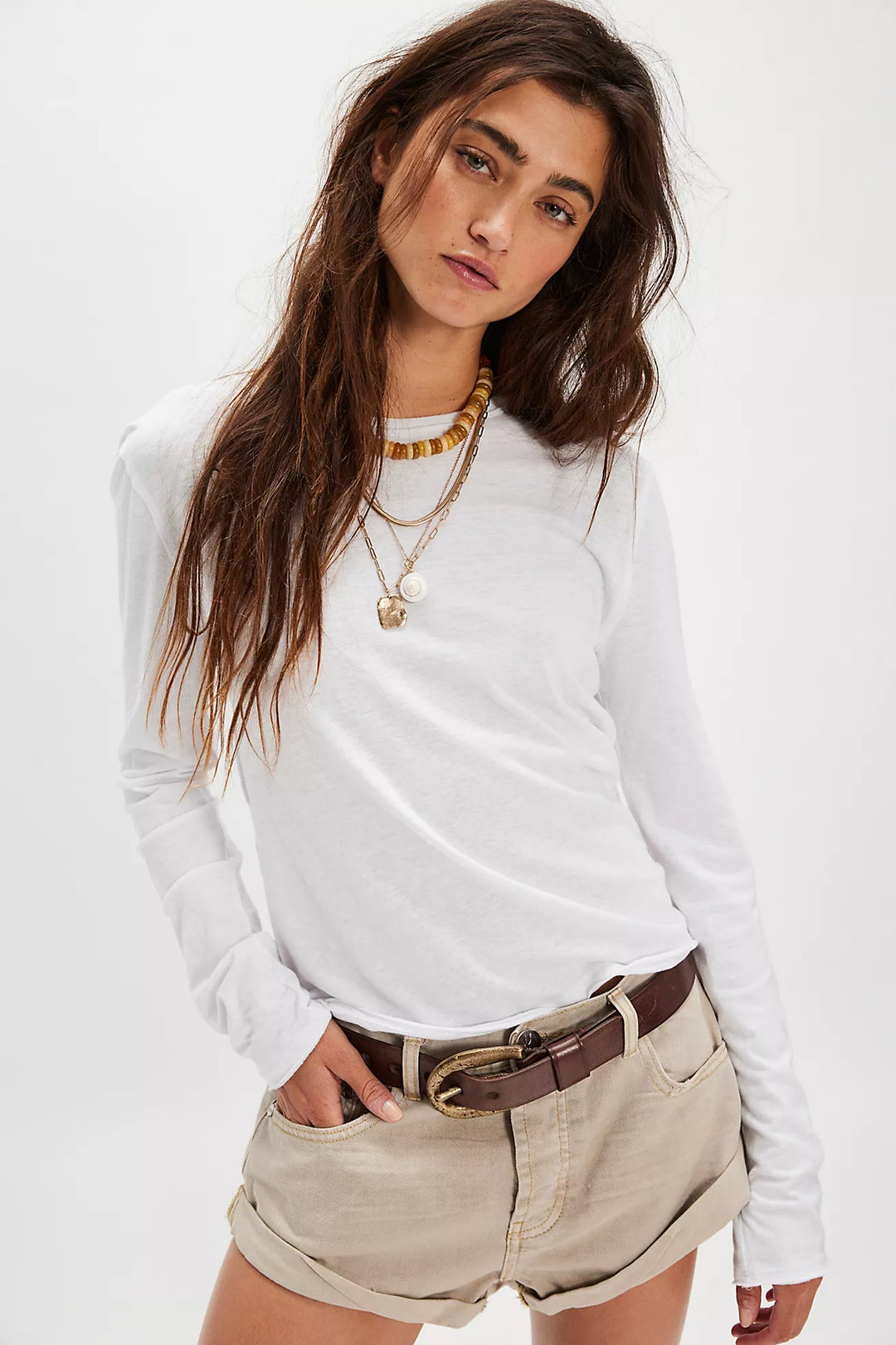 Free People Nova Long Sleeve Tee