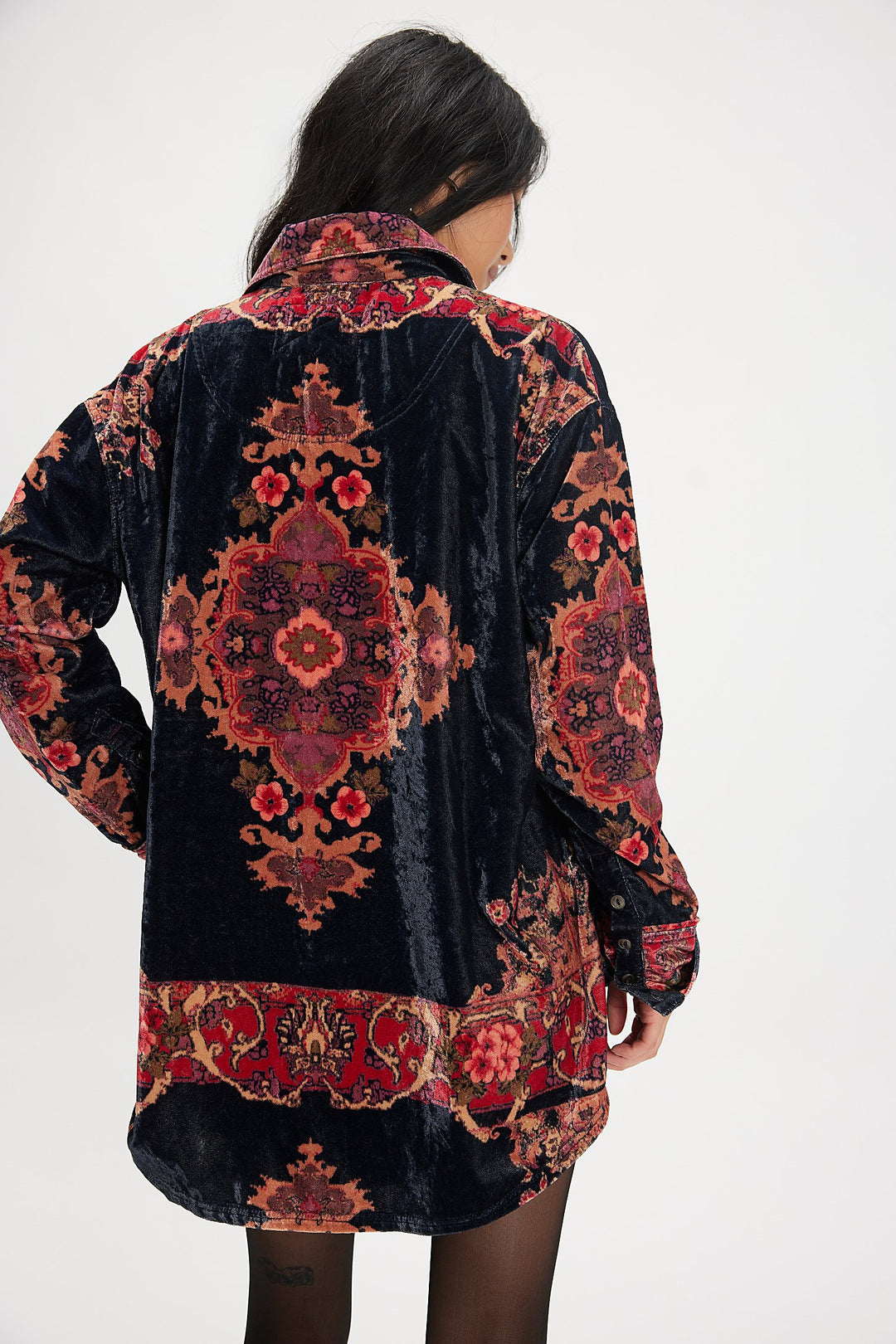 Free People One Night Velvet Top