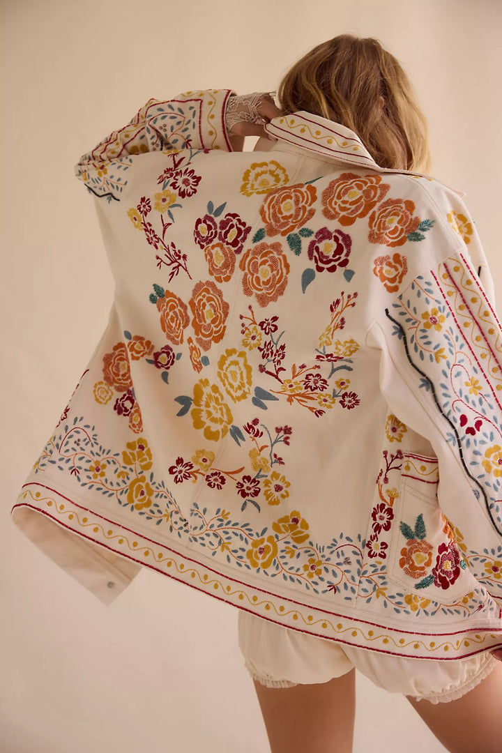 Free People Avery Embellished Jacket