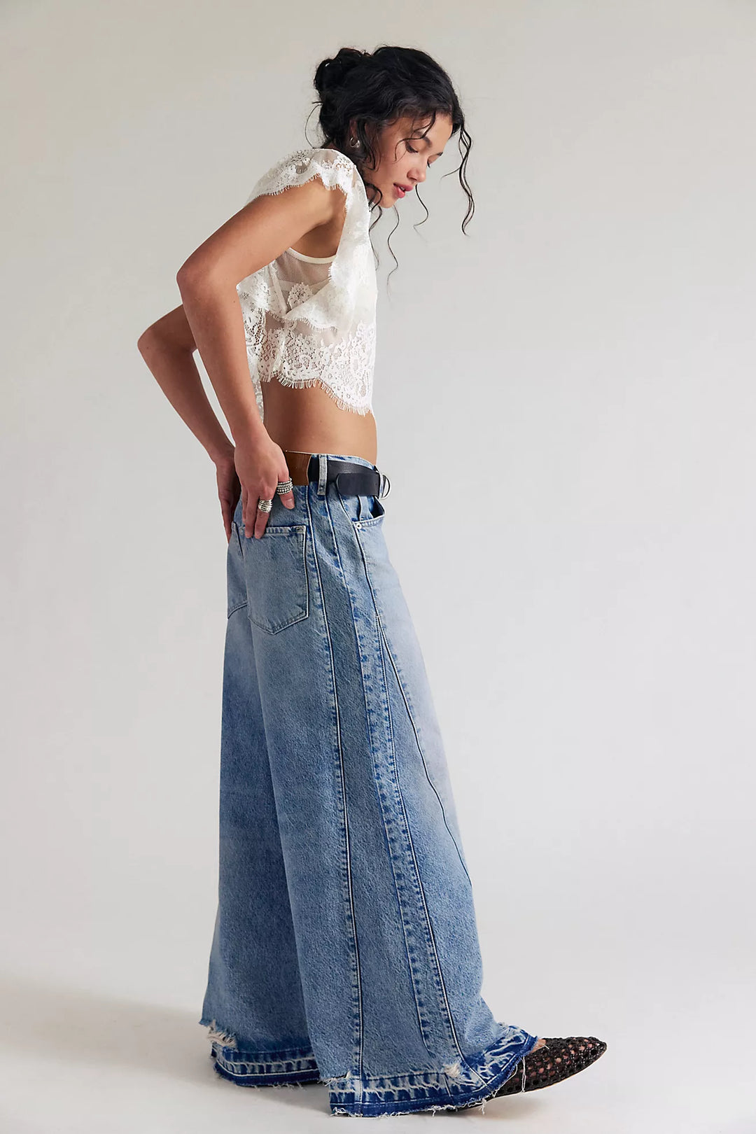 Free People Apollo Wide Leg Jean