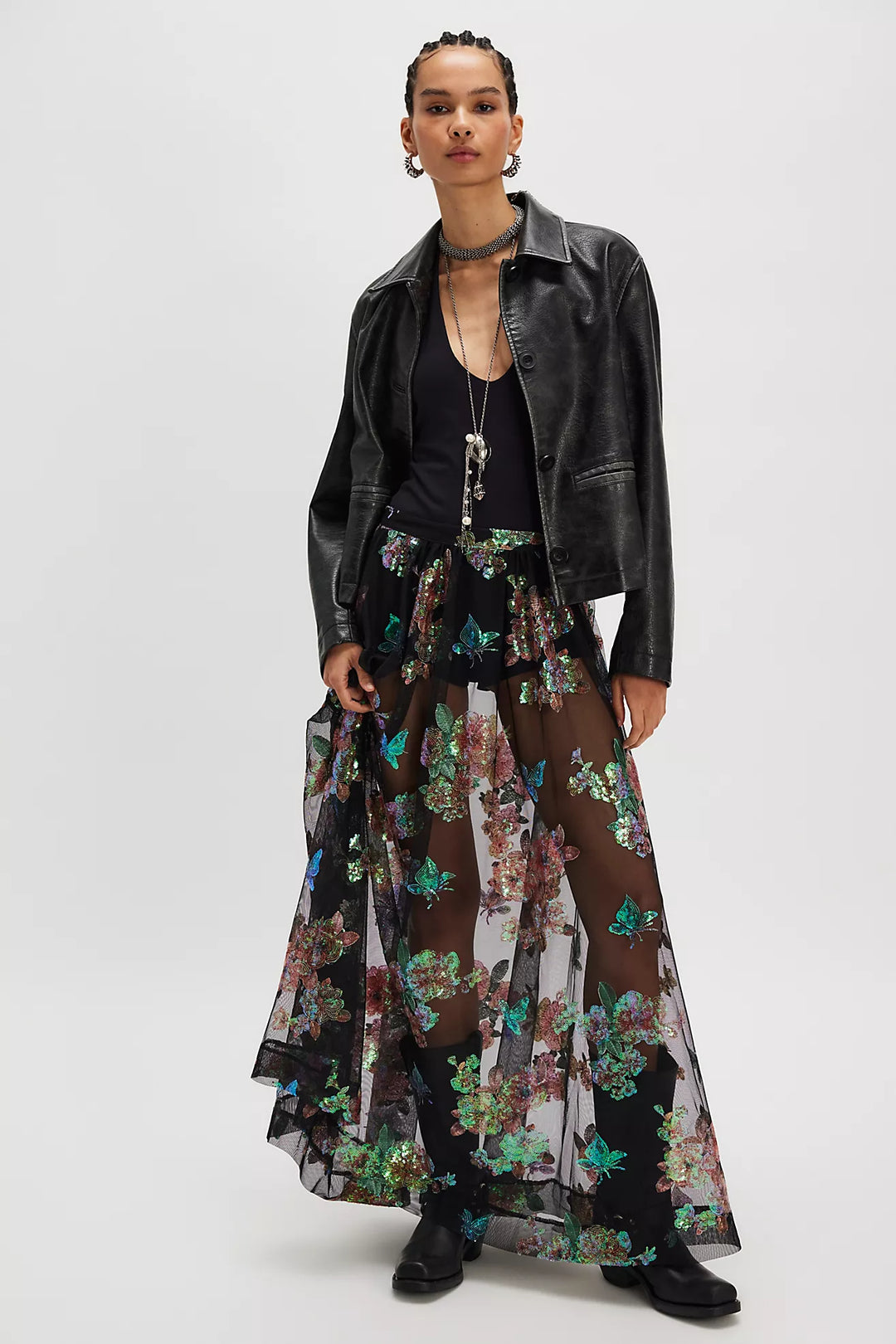 Free People Fioritura Maxi Shirt