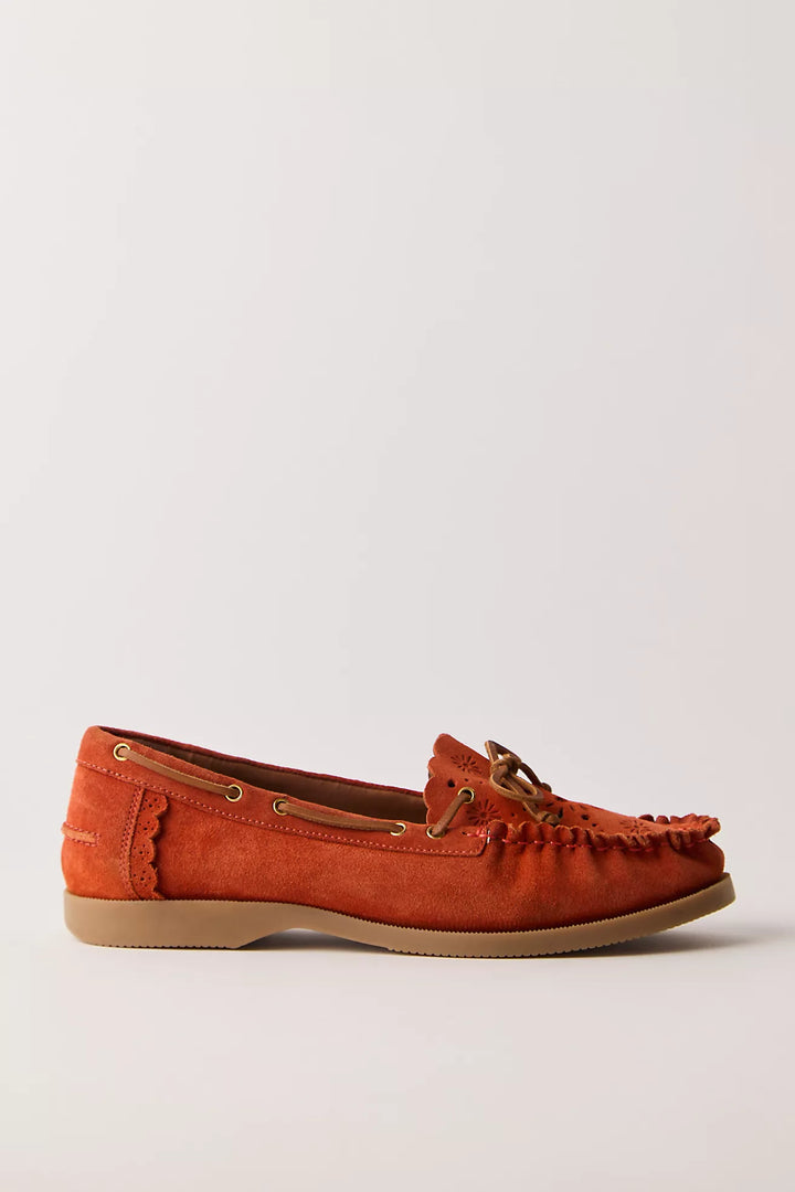 Free People Lagoon Cut Out Boat Shoe