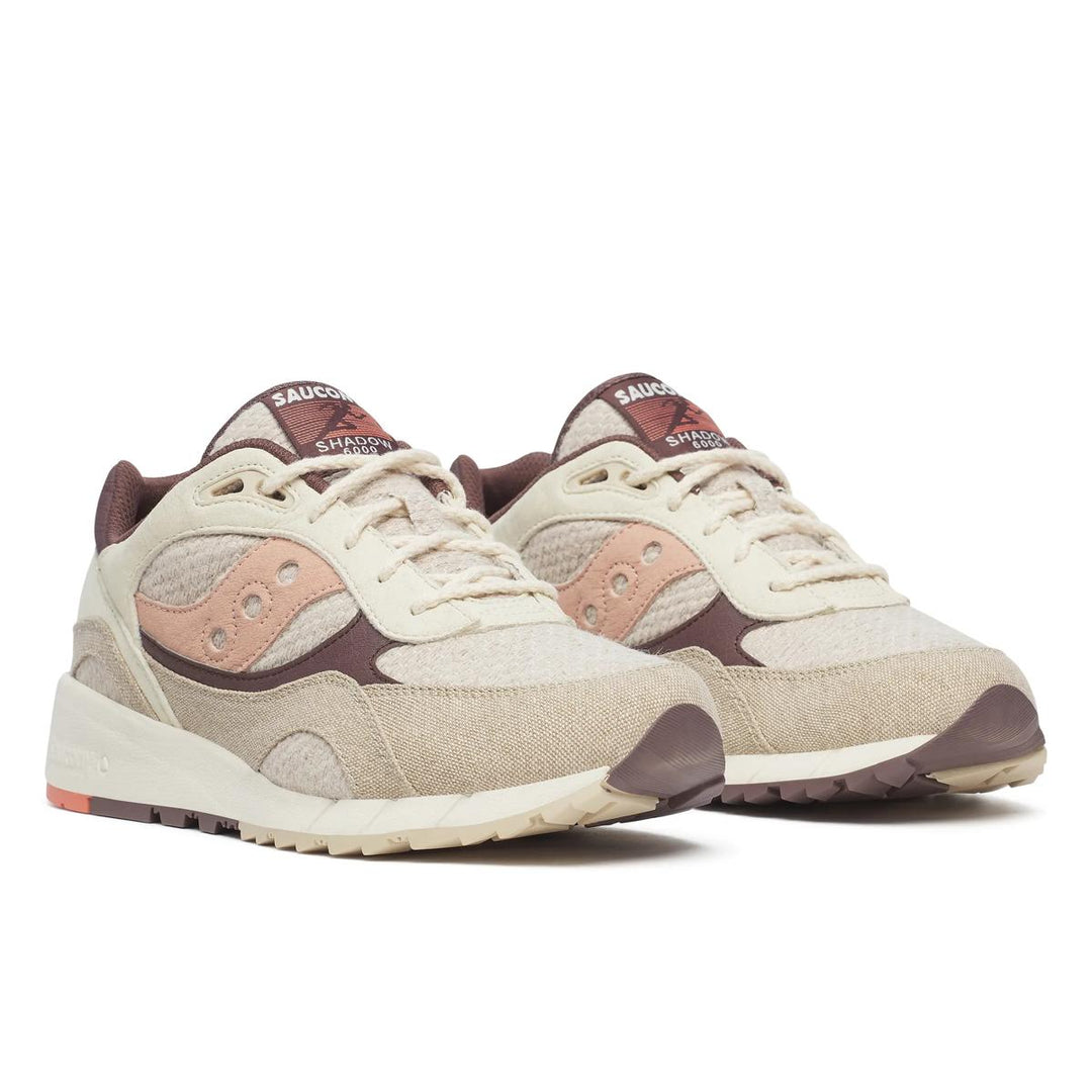 Saucony Womens Shadow 6000 Beige Brown