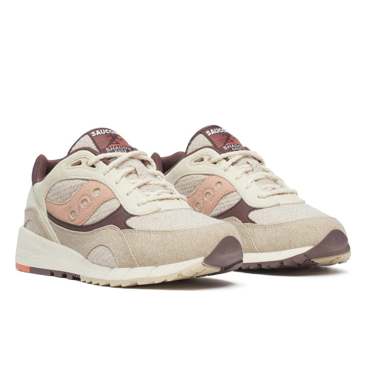 Saucony Womens Shadow 6000 Beige Brown
