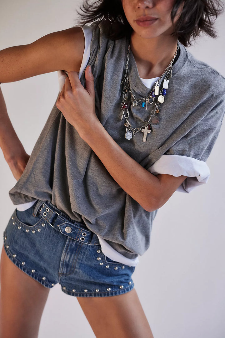 Free People Perfect Oversized Tee