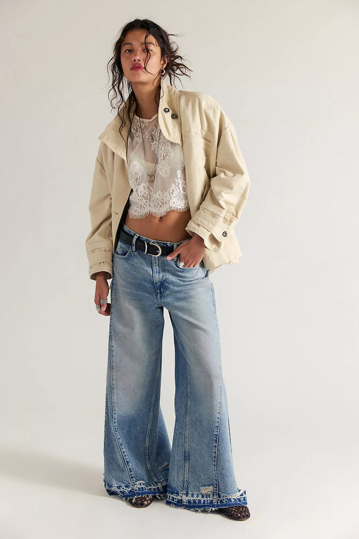 Free People Apollo Wide Leg Jean