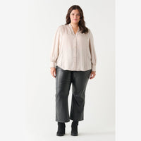 Dex Plus Crochet Detail Blouse