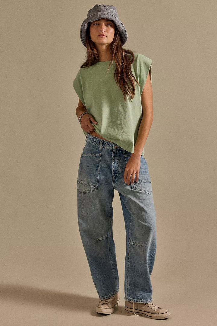 Free People Minimalist Moxie Boyfriend Jeans