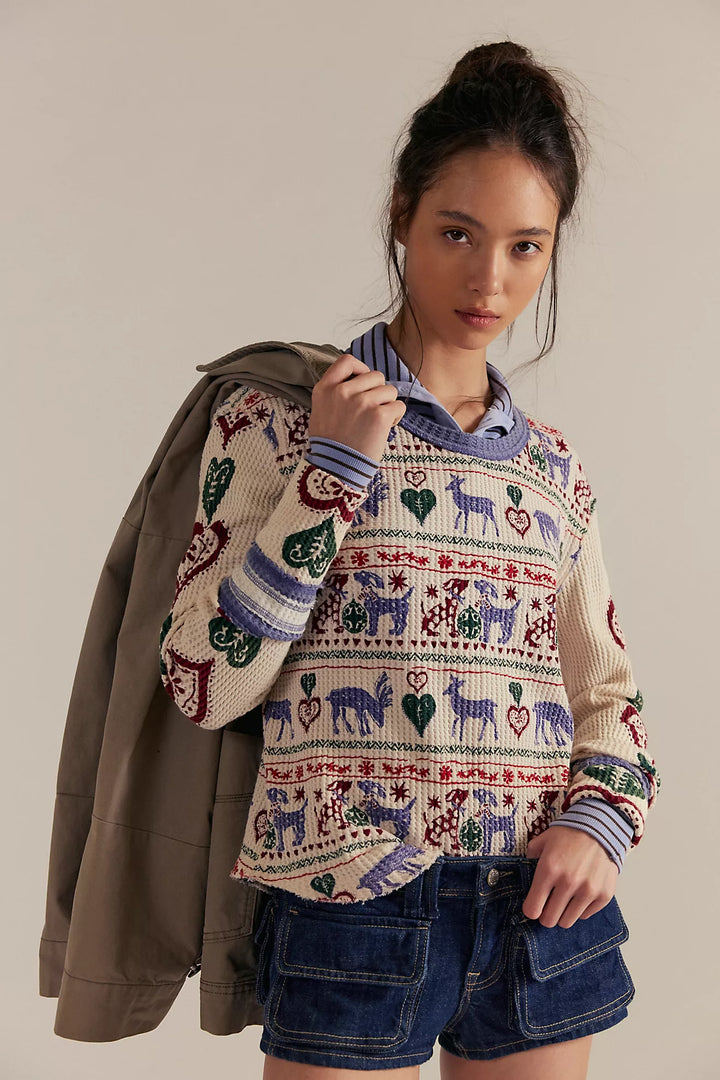 Free People Blissful Layering Tee