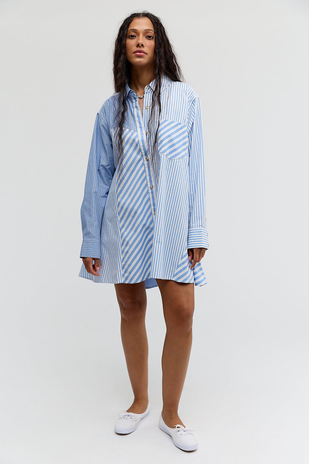 Free People Oxford Club Mini Dress