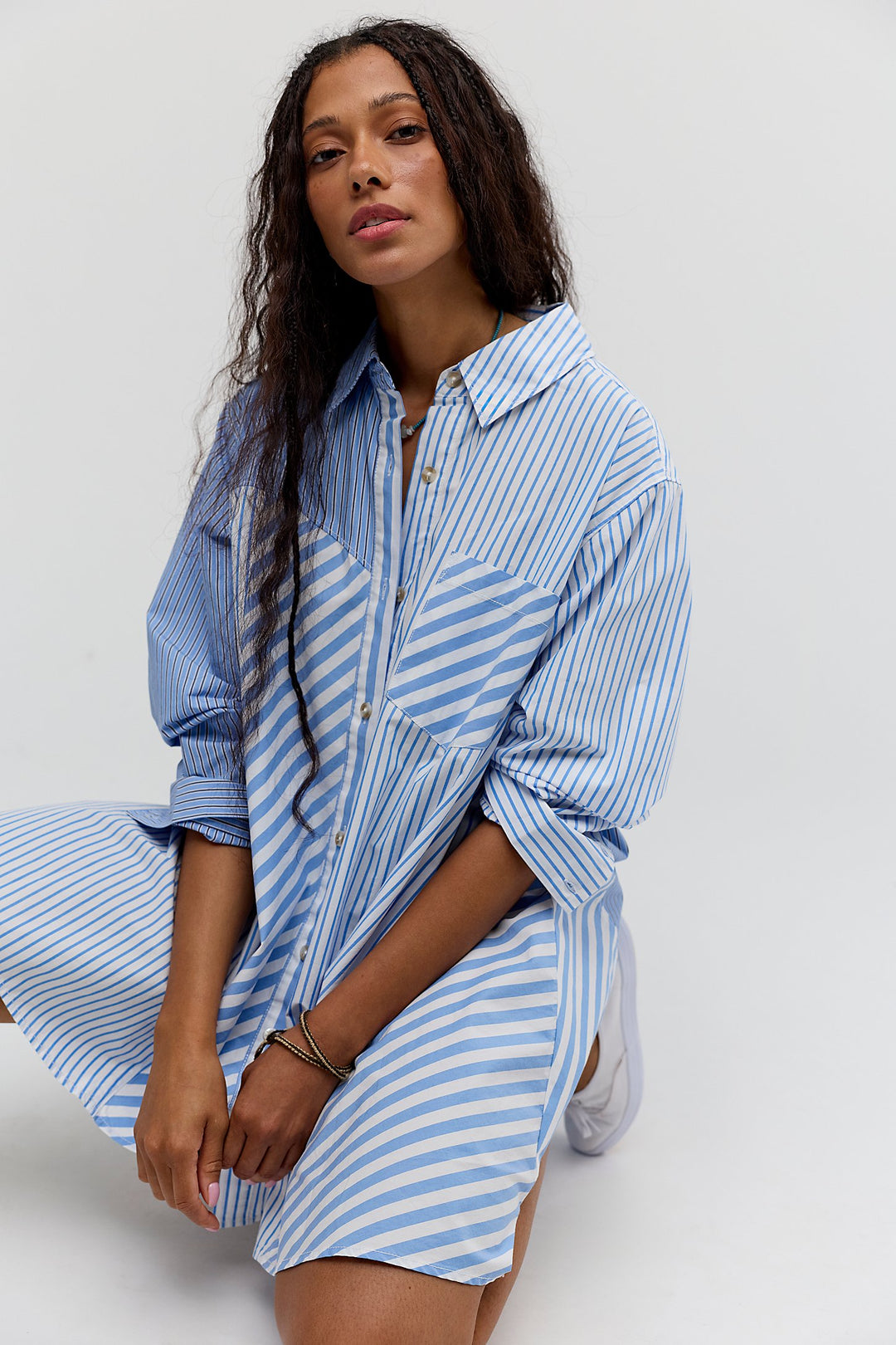 Free People Oxford Club Mini Dress