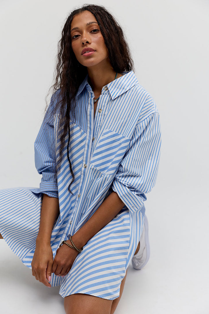Free People Oxford Club Mini Dress
