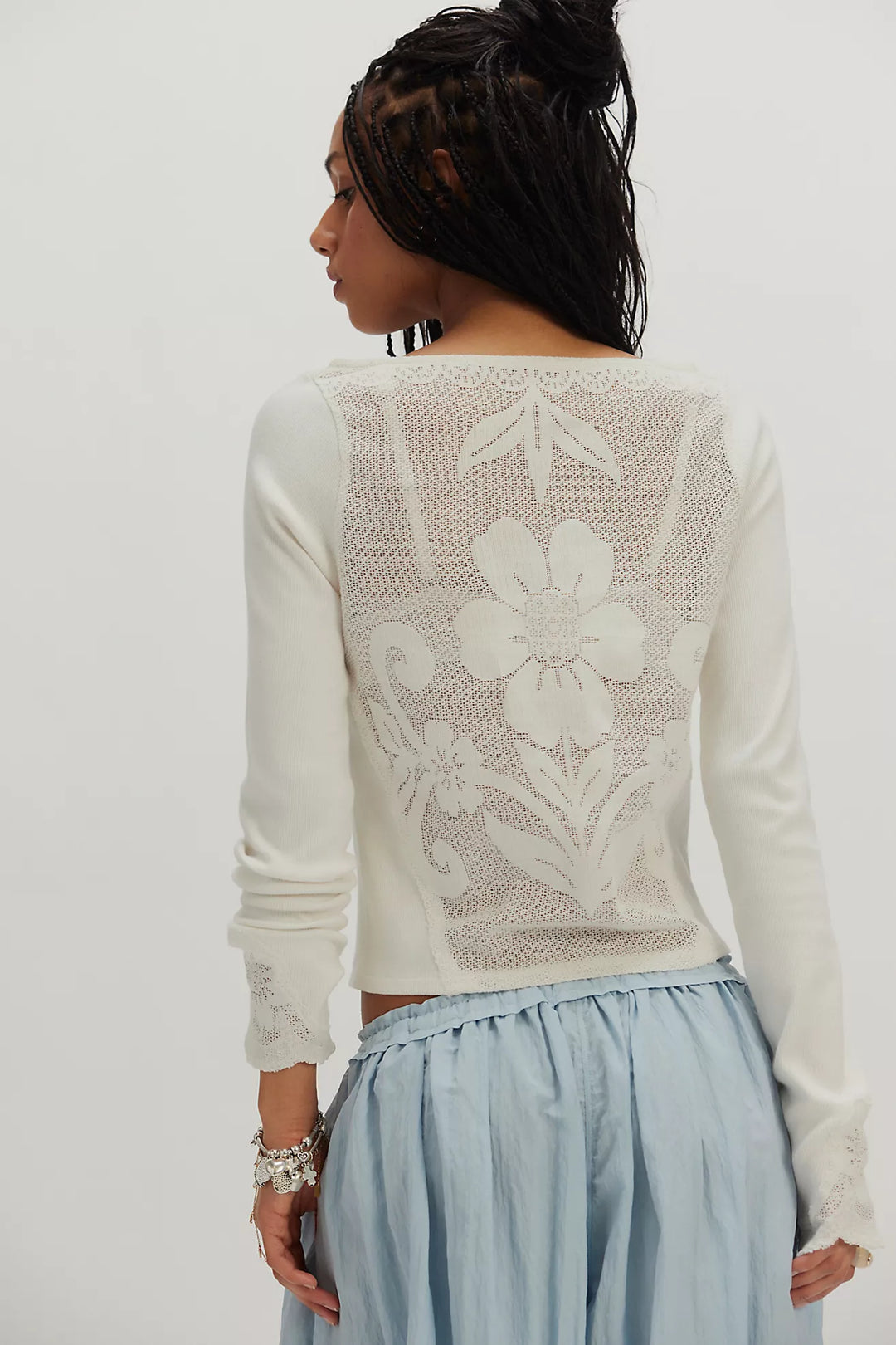 Free People Delilah Long Sleeve Top