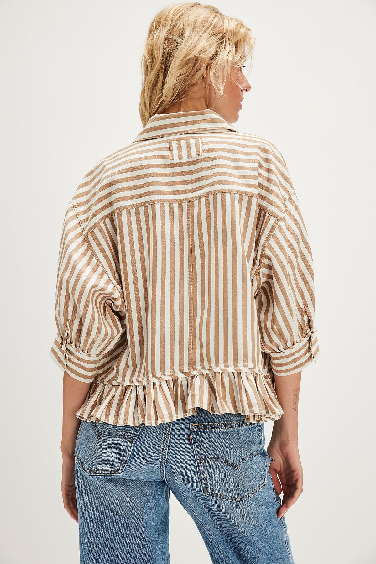 Free People Bailey Stripe Shirt