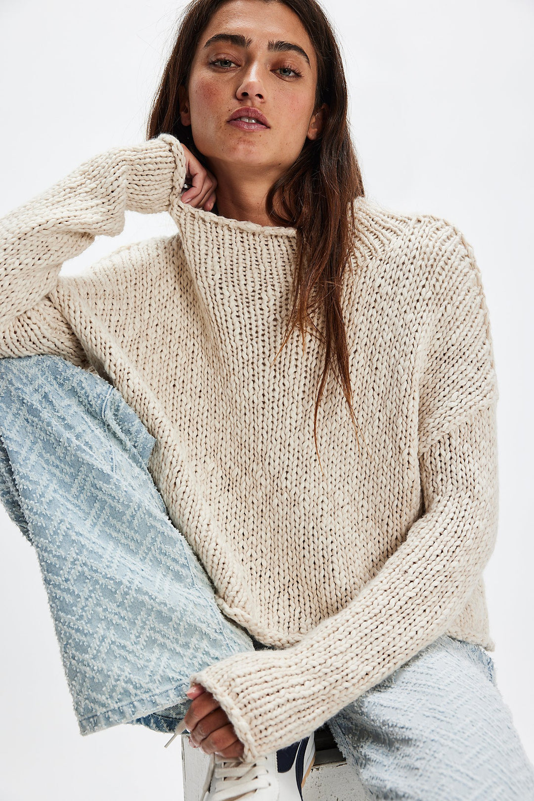 Free People Opal Rollneck Sweater