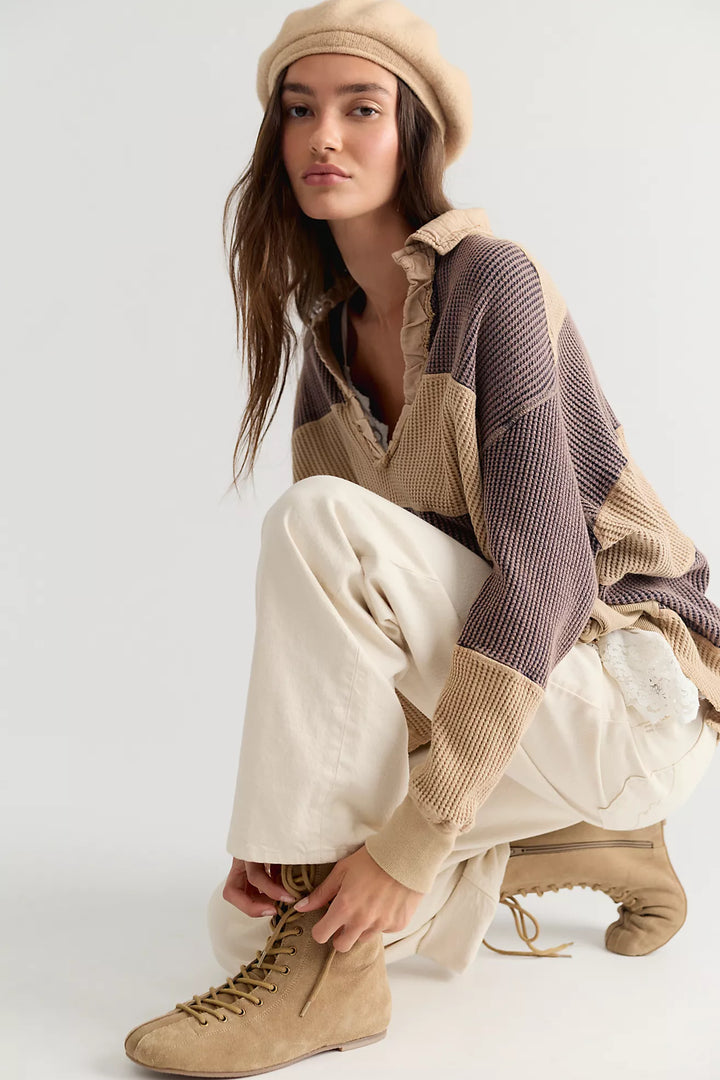Free People Rainn Thermal Top