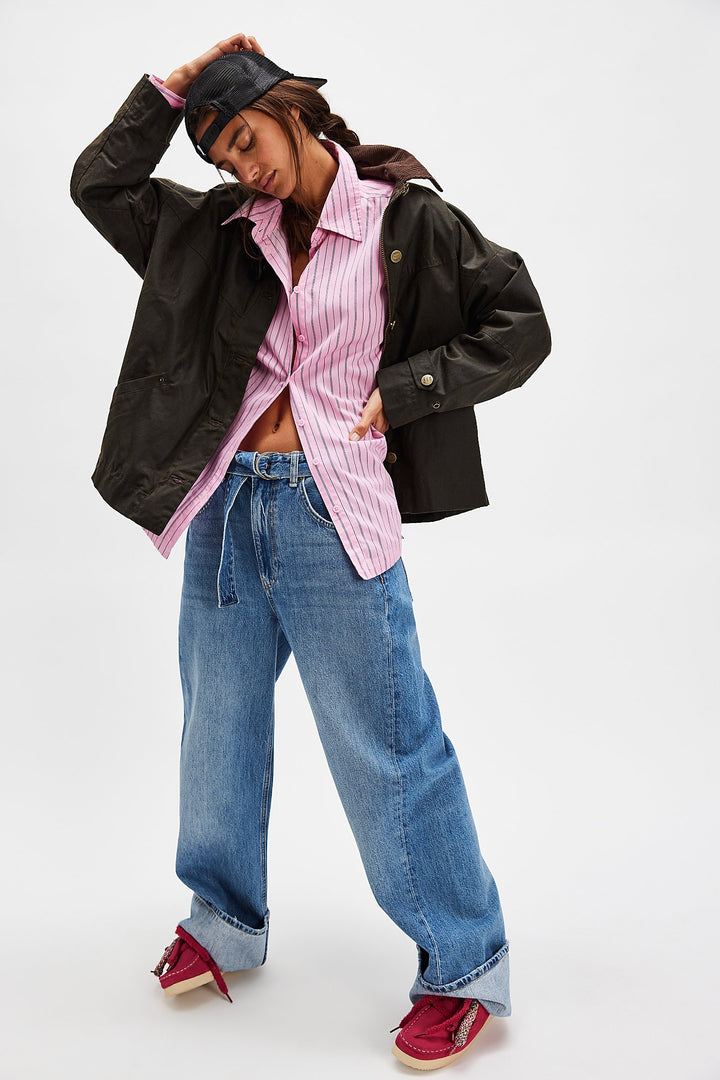 Free People Cori Waxed Jacket