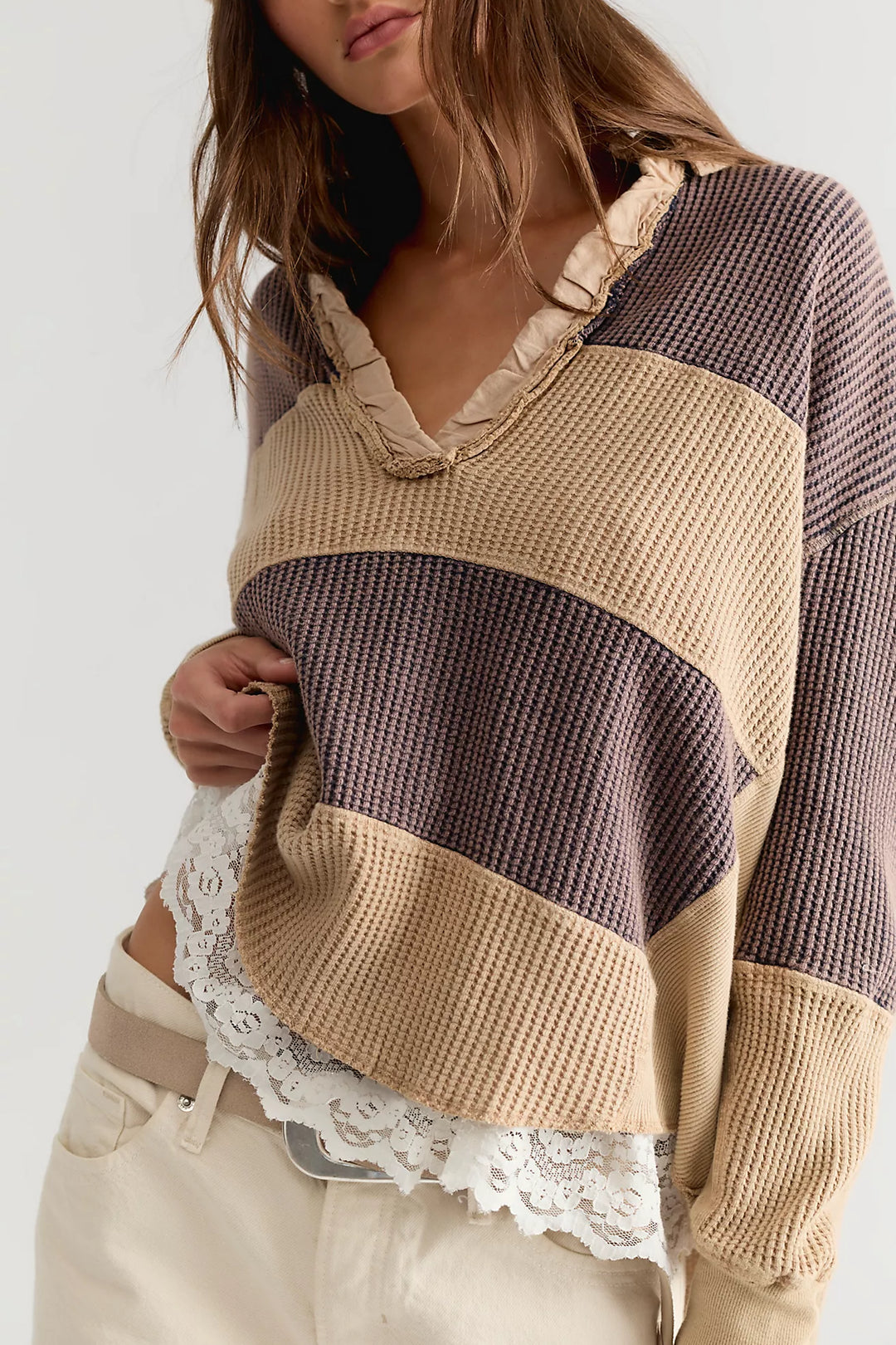 Free People Rainn Thermal Top