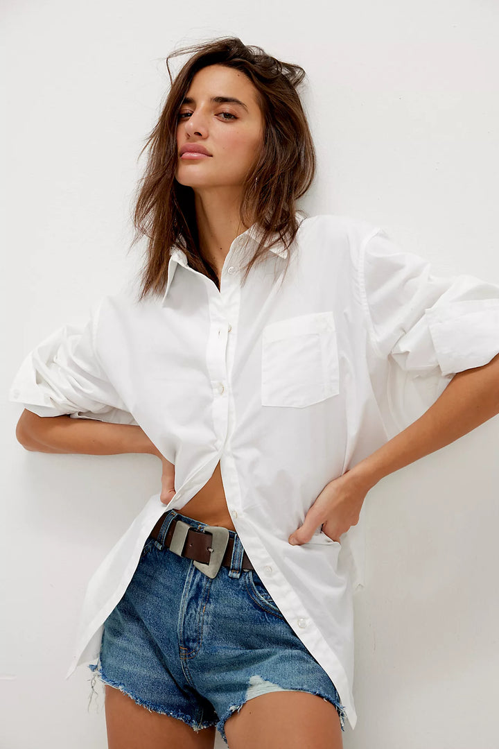 Free People Sabine Tailored Shirt