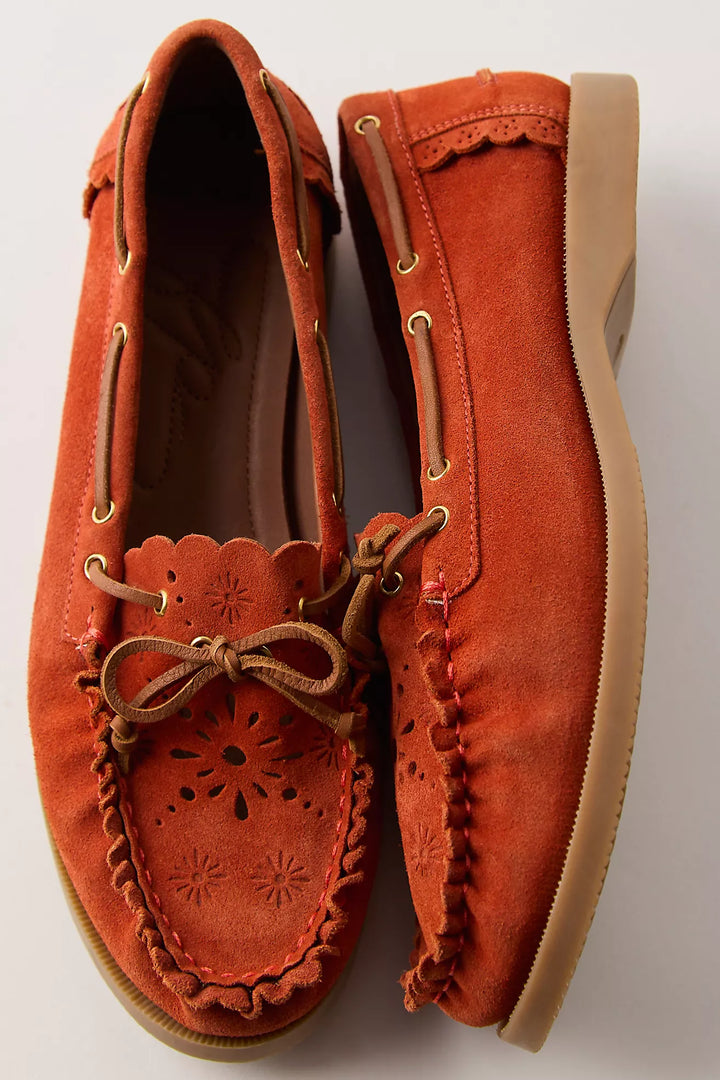 Free People Lagoon Cut Out Boat Shoe