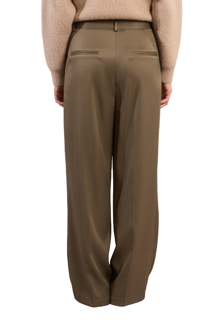 Molly Bracken Wide Pleated Trousers