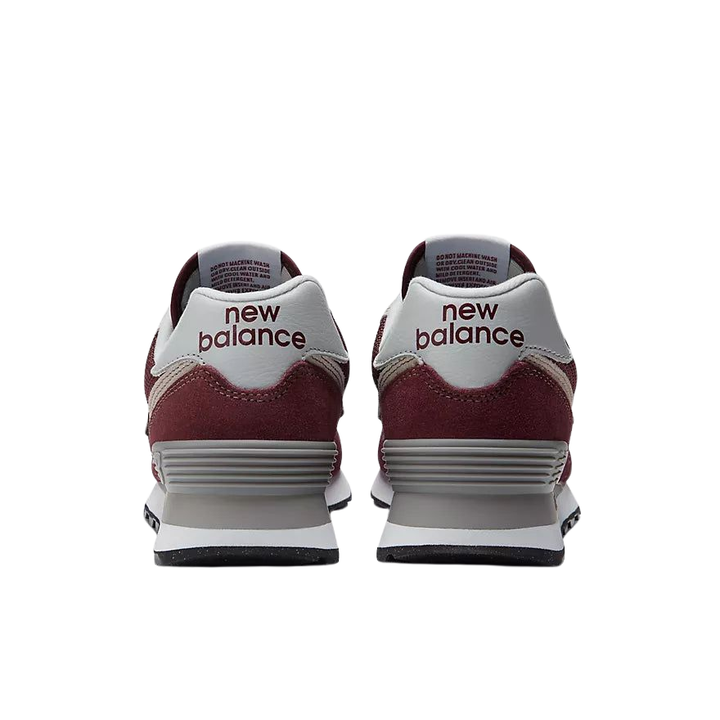 New Balance Womens 574 Red Wine