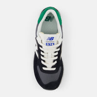 New Balance Womens 574 Black with Classic Pine