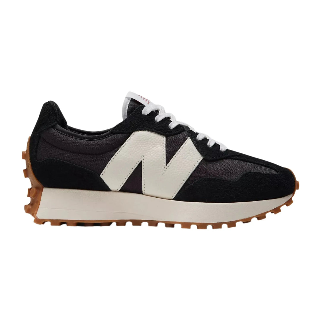 New Balance 327 Womens Black with White