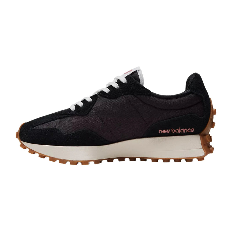 New Balance 327 Womens Black with White