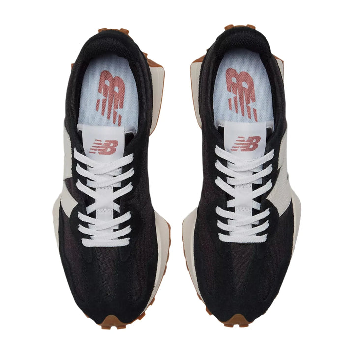New Balance 327 Womens Black with White