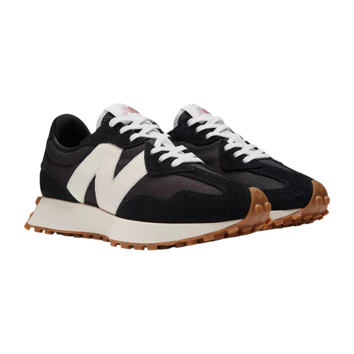 New Balance 327 Womens Black with White