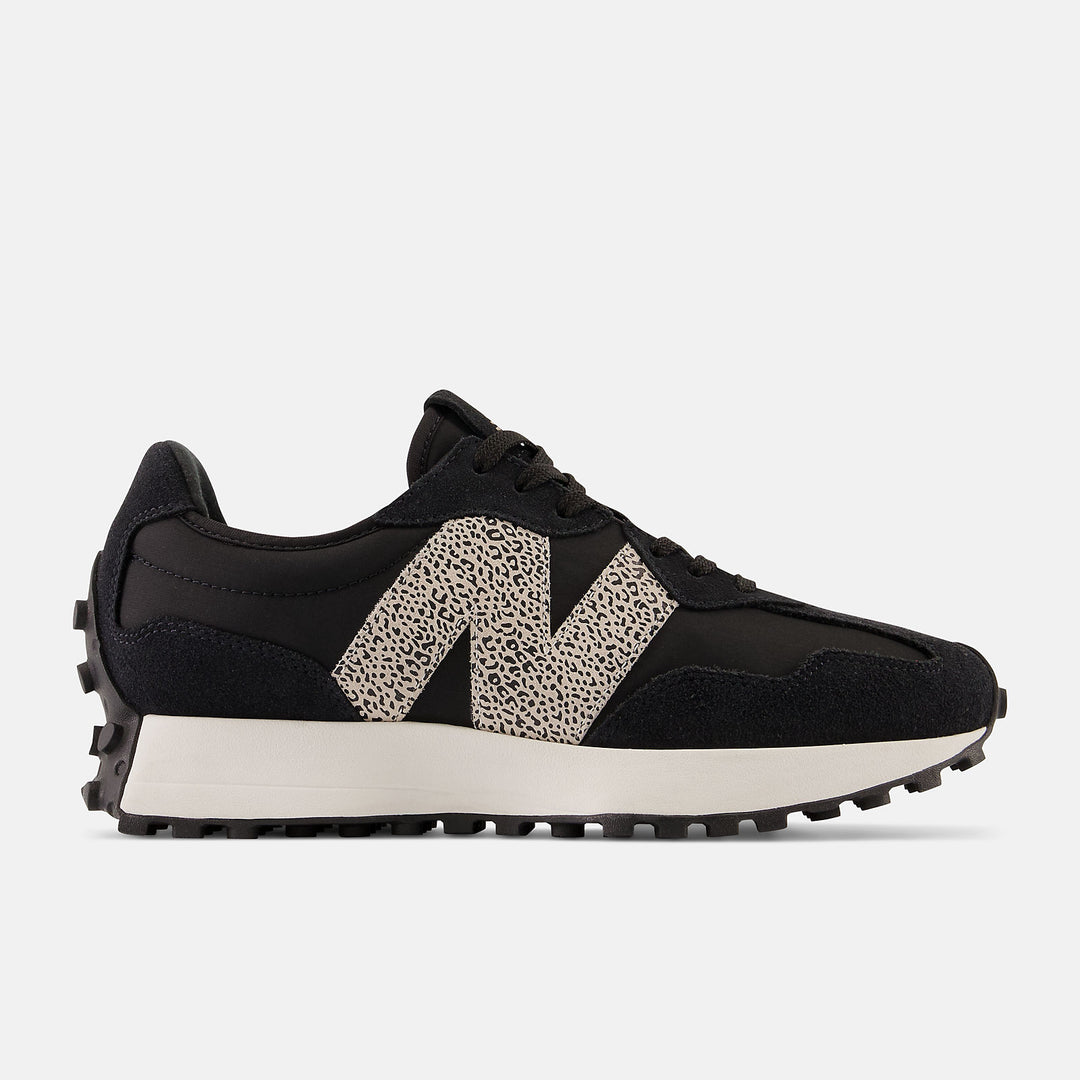 New Balance 327 Black with Sea Salt