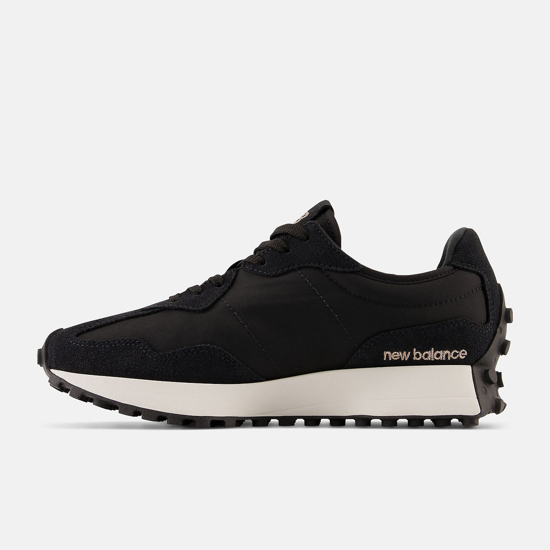 New Balance 327 Black with Sea Salt