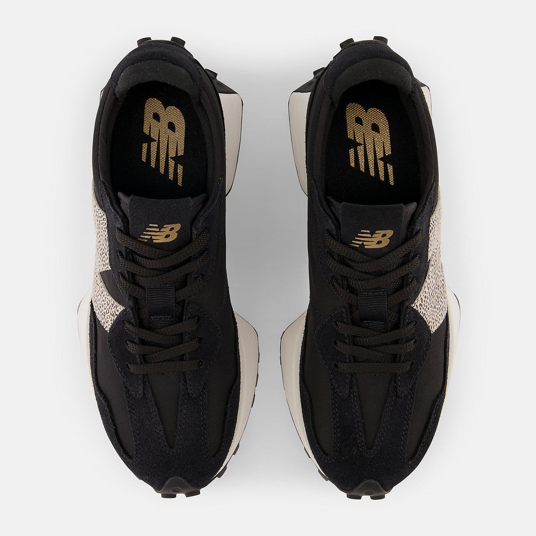 New Balance 327 Black with Sea Salt