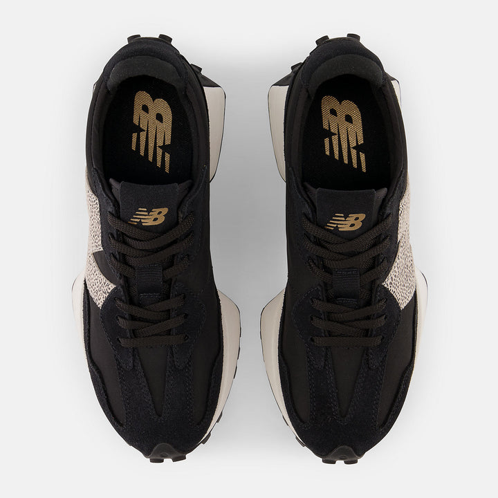 New Balance 327 Black with Sea Salt
