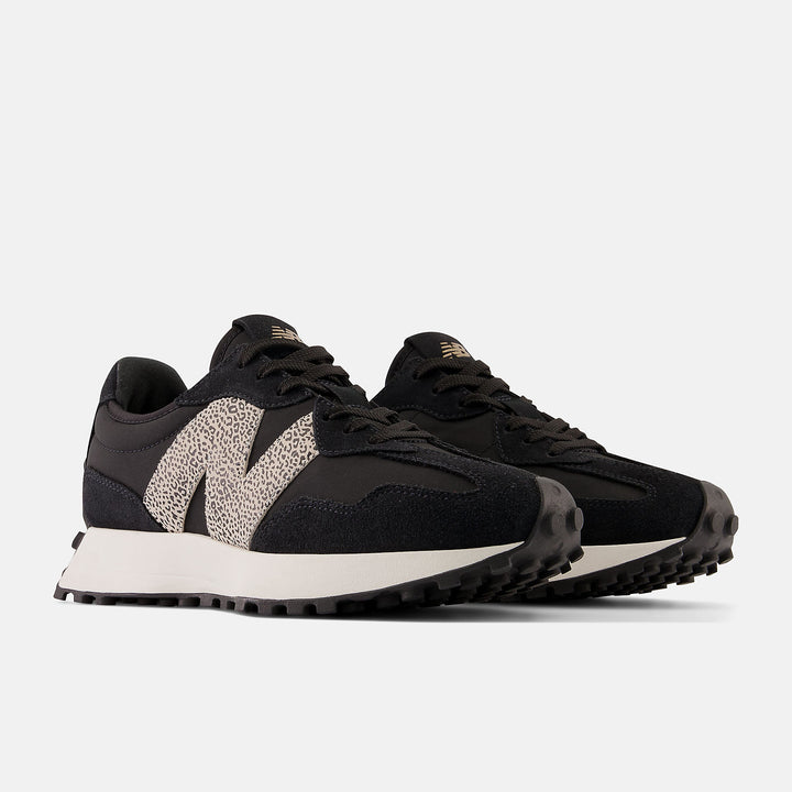 New Balance 327 Black with Sea Salt