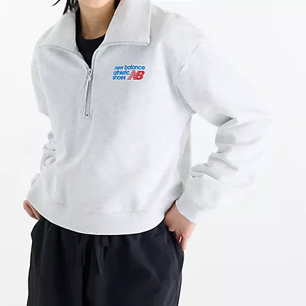 New Balance Athletics Premium Logo Half Zip