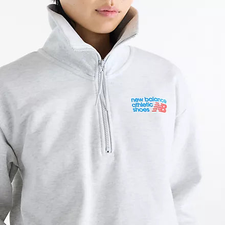 New Balance Athletics Premium Logo Half Zip