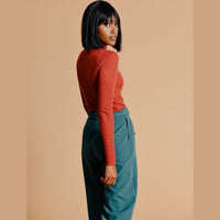 Molly Bracken Skinny Jersey Turtleneck