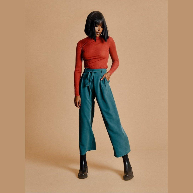 Molly Bracken Skinny Jersey Turtleneck
