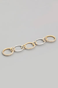 Multi Chain Link Ring - S.O.S Save Our Soles