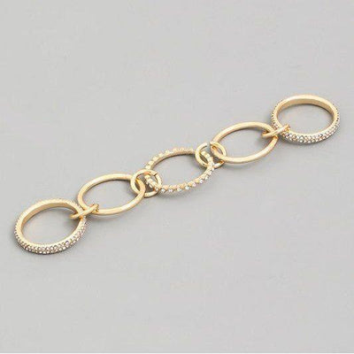 Multi Chain Link Ring - S.O.S Save Our Soles