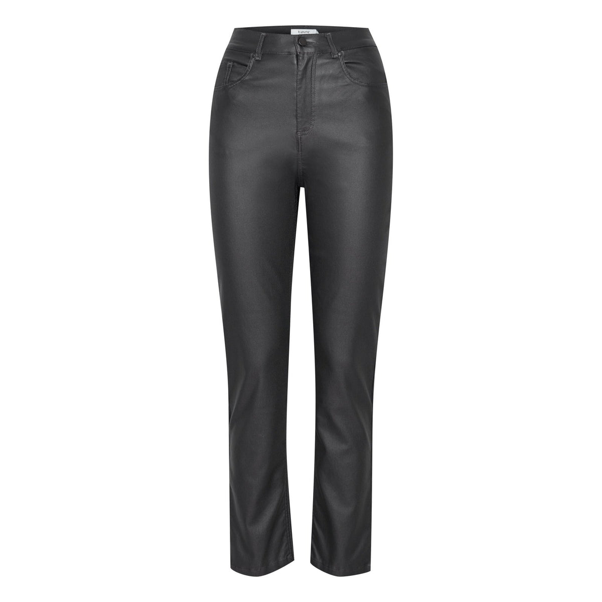 b.young Kato Kiko Pleather Five Pocket Pant