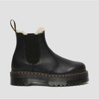 Dr. Martens 2976 Faux Fur Quad Chelsea Boots