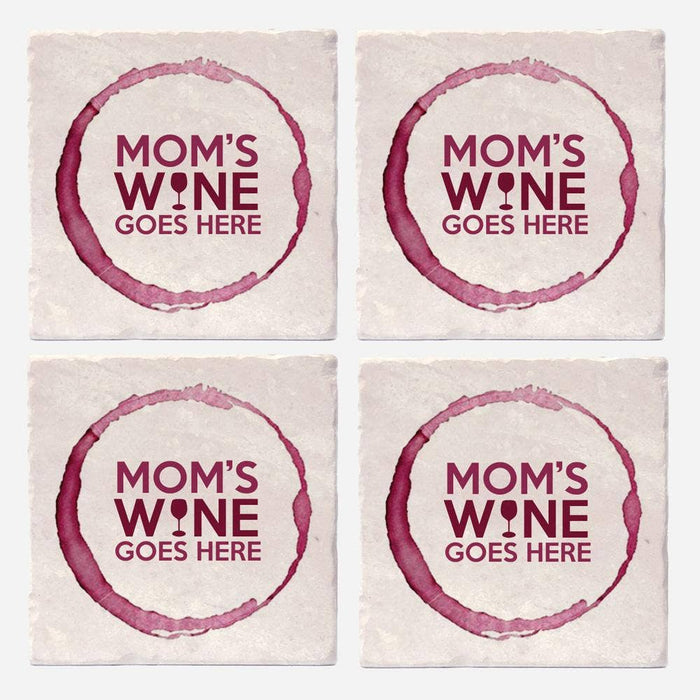Mom's Wine Coasters