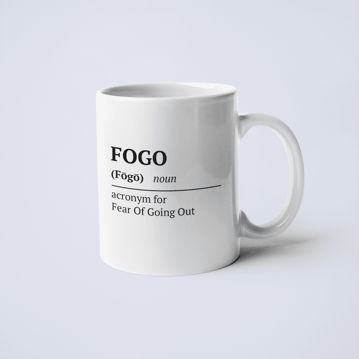 Fear Of Going Out Coffee Mug