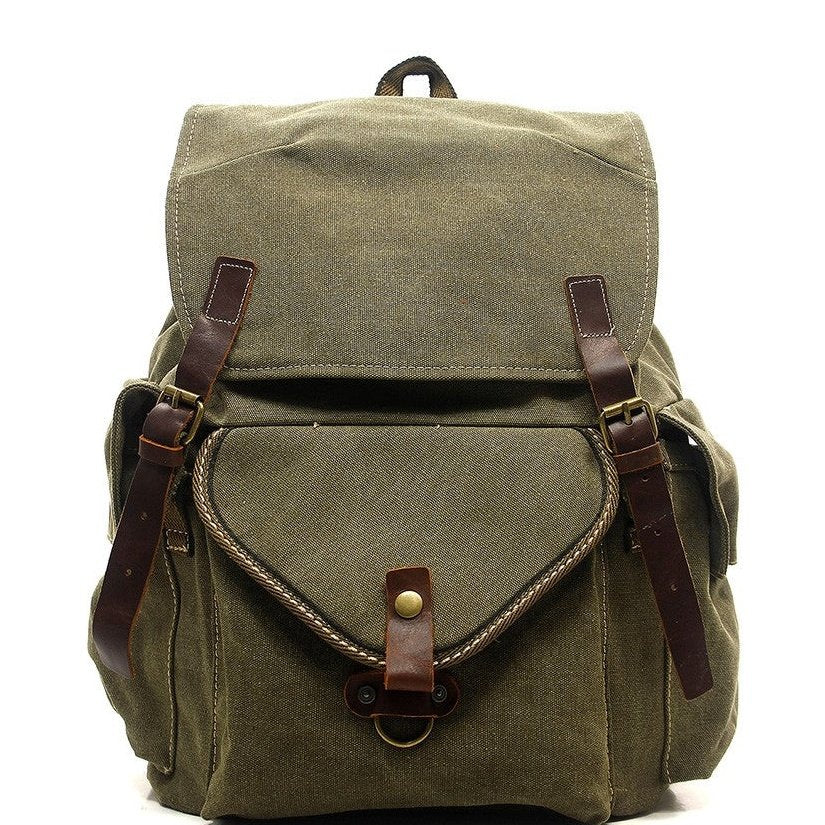 Military Canvas Backpack - S.O.S Save Our Soles