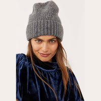 Free People Winnie Waffle Cuff Beanie